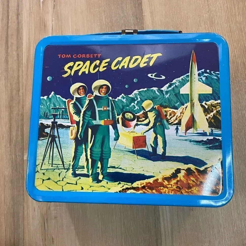 Vintage Tom Corbett Space Cadet Metal Lunch Box